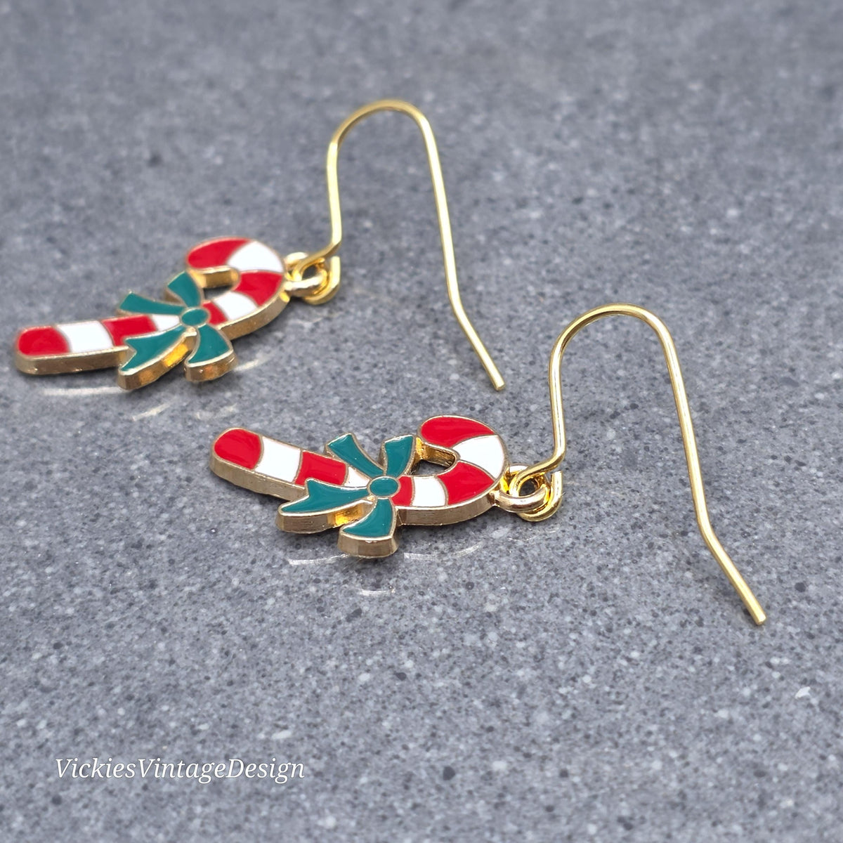 Candy Cane Earrings