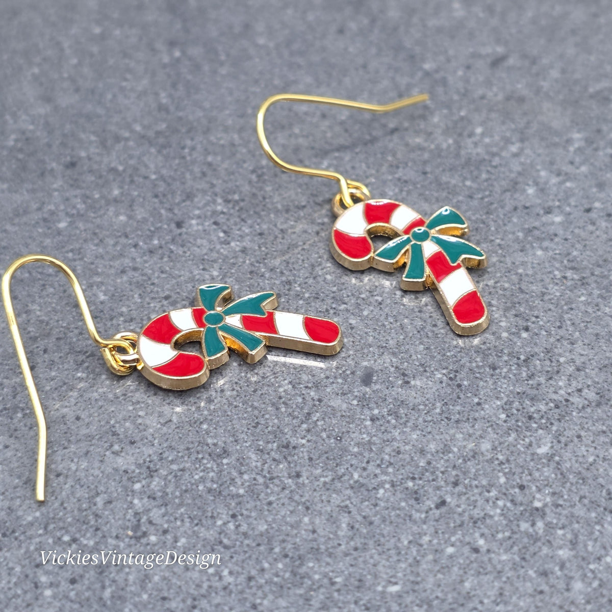 Candy Cane Earrings