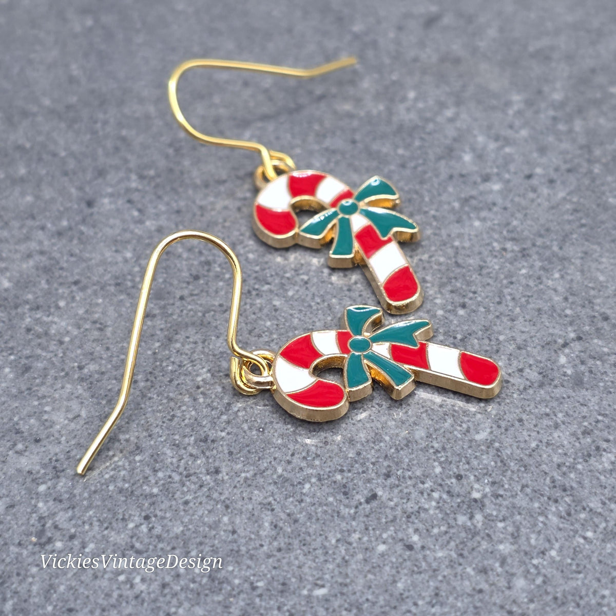 Candy Cane Earrings