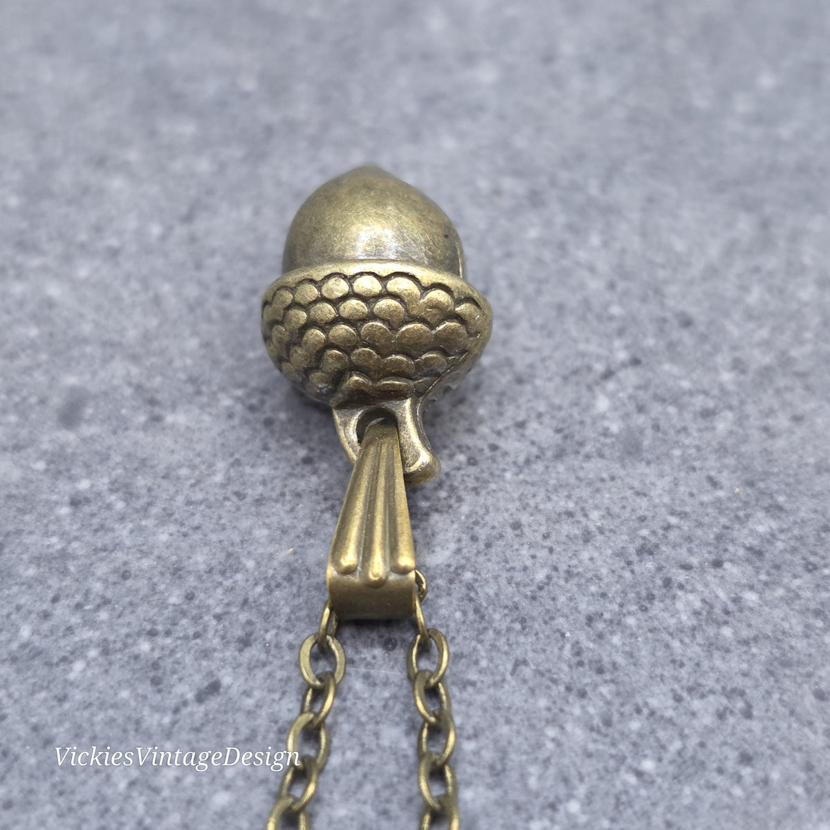 Acorn Necklace, Autumn Jewellery