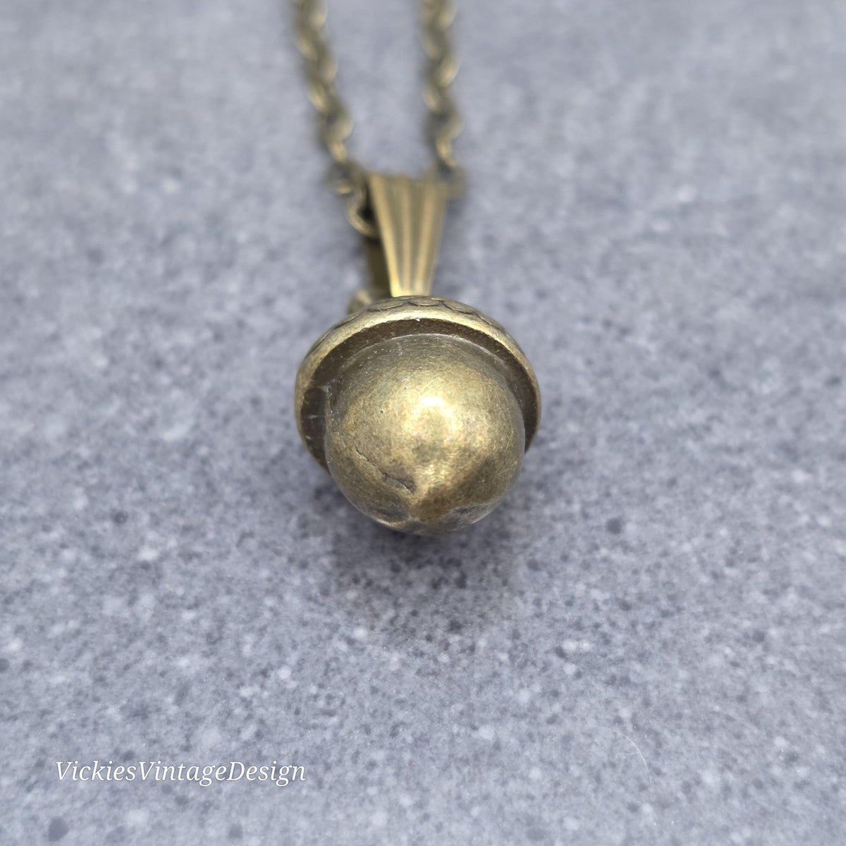 Acorn Necklace, Autumn Jewellery