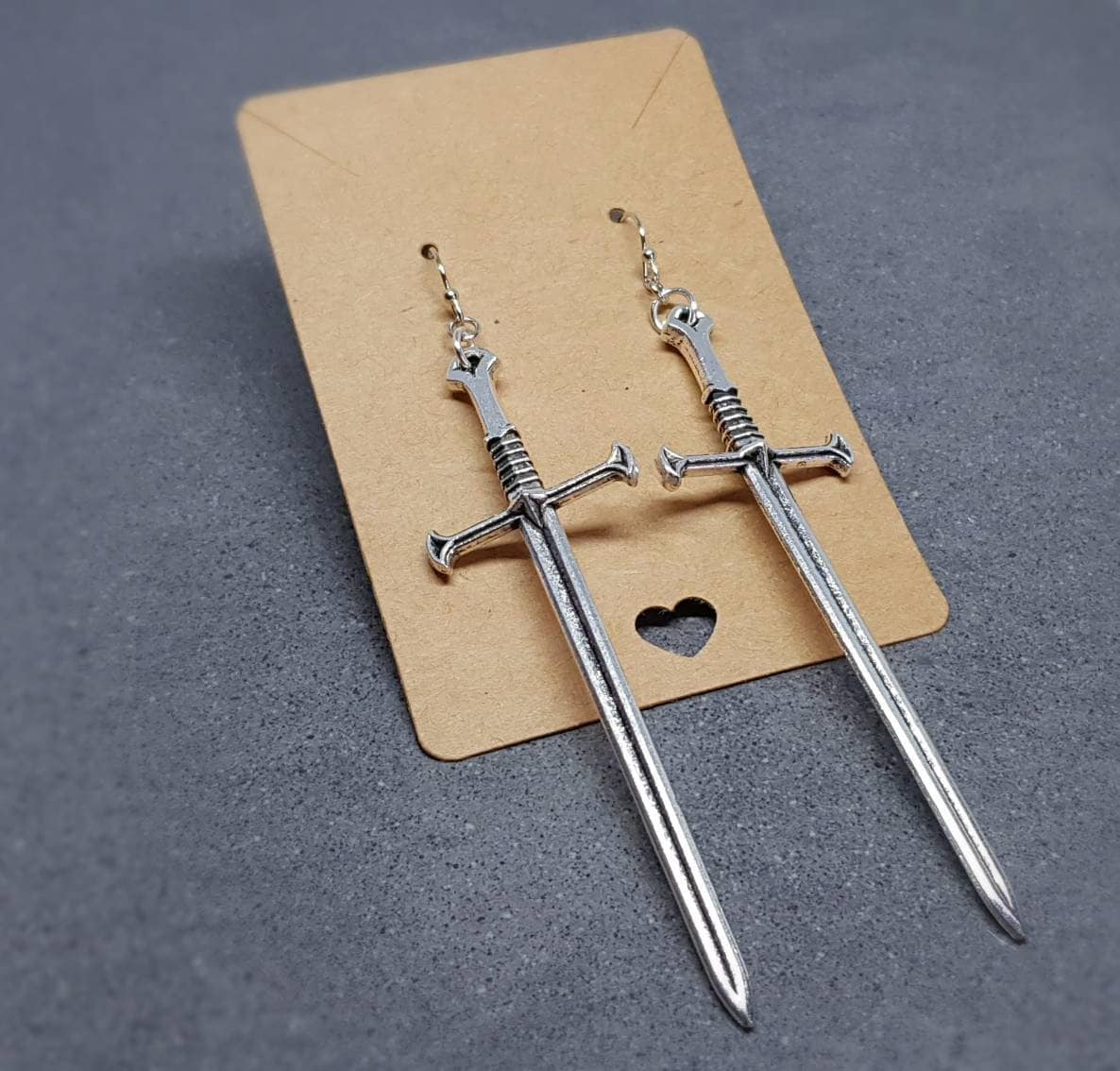 Sword Earrings