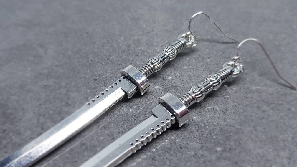 Katana Sword Earrings