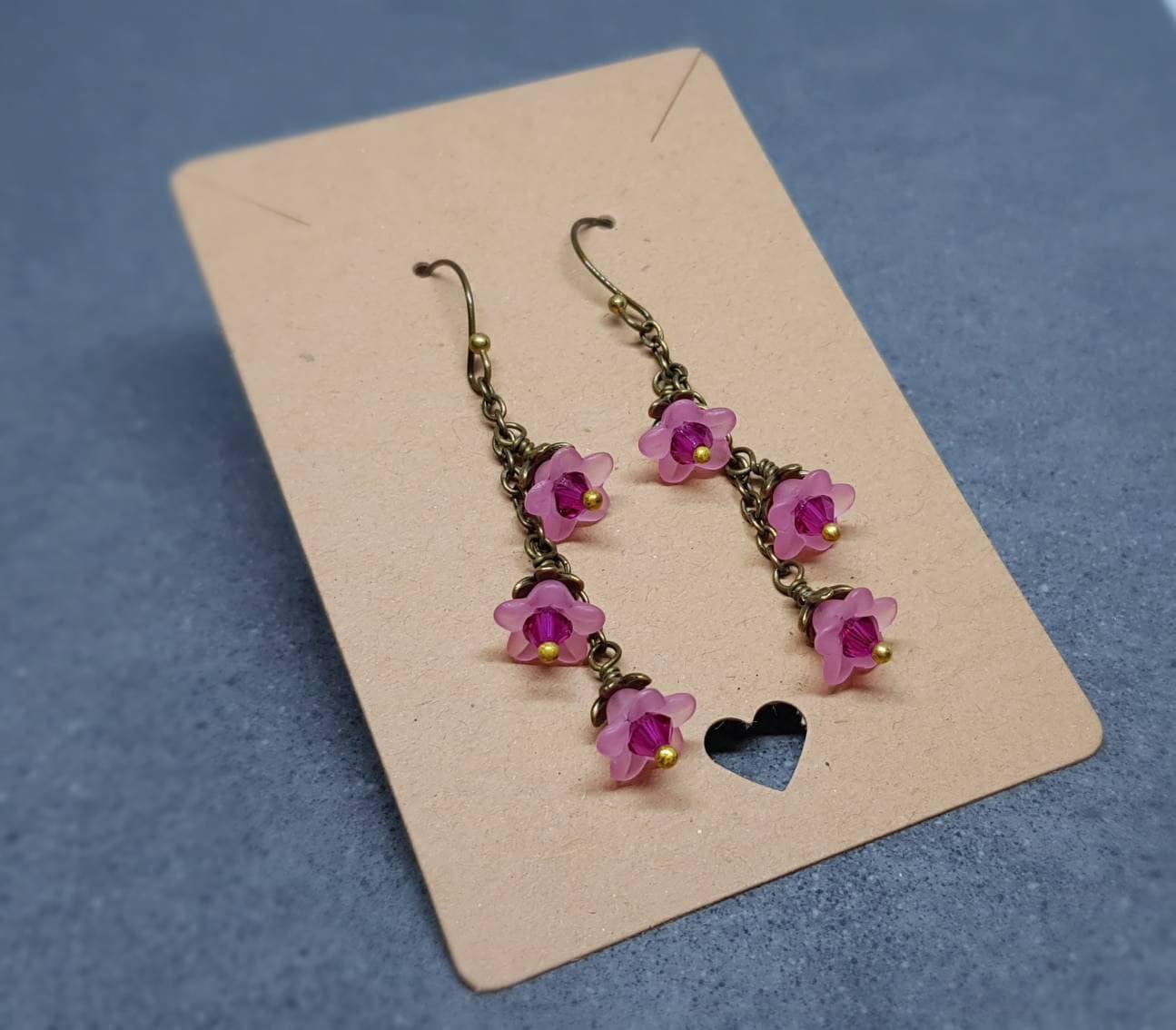 Cherry Blossom Flower Earrings