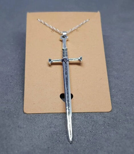 Silver Sword Necklace