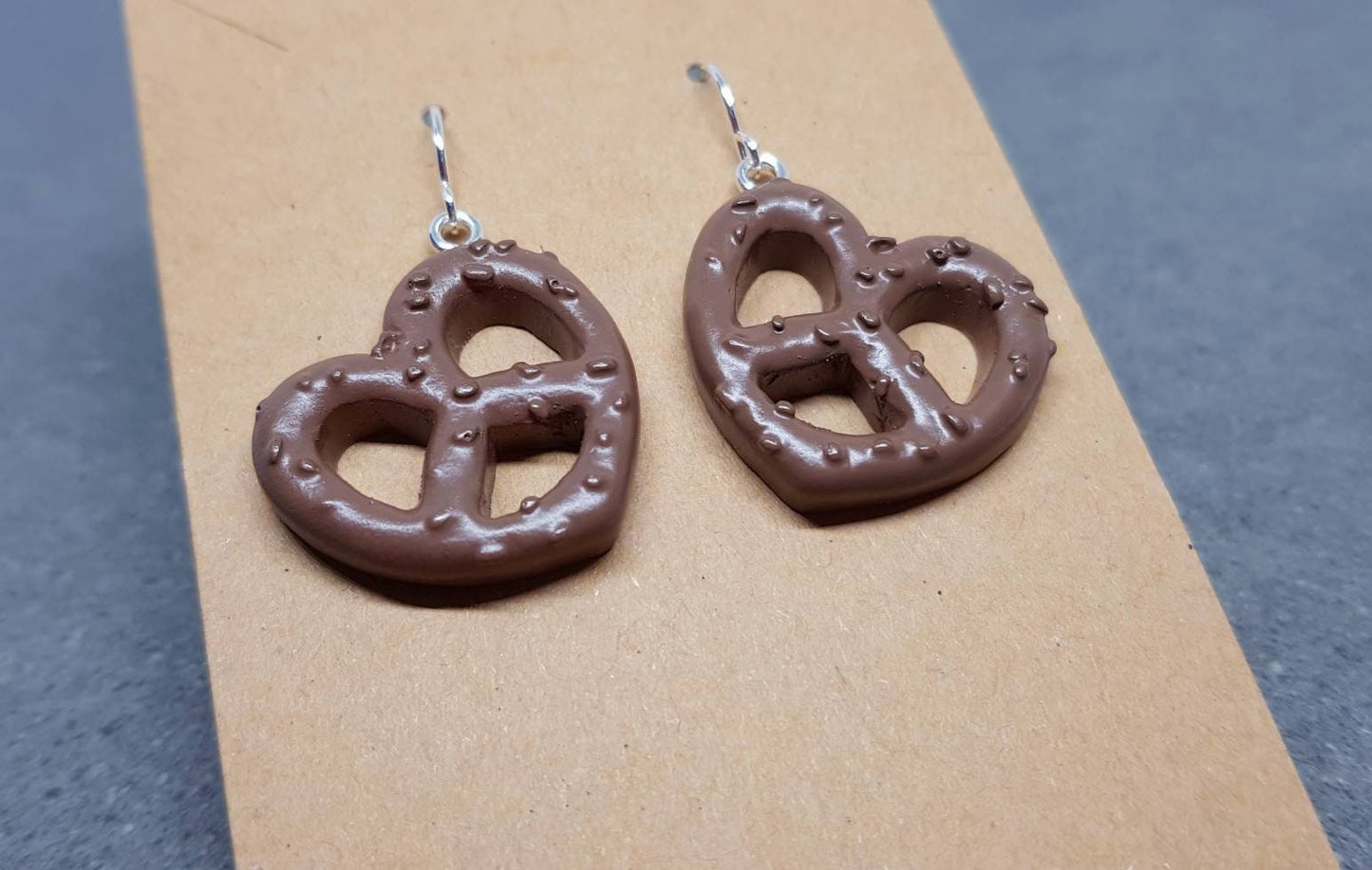 Pretzel Earrings