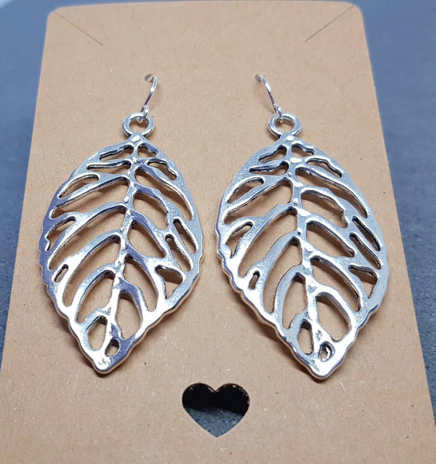 Leaf Earrings, Hypoallergenic Ear Wires, Silver Leaf Earrings, Tree Earrings, Leaf Earrings, Sterling Silver Ear Wires, Gift for her