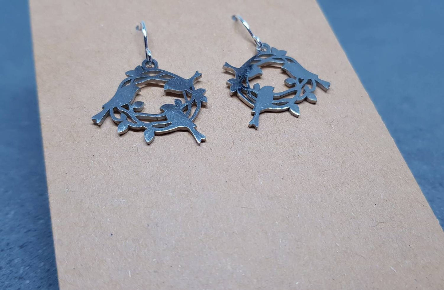 Stainless Steel Bird Earrings