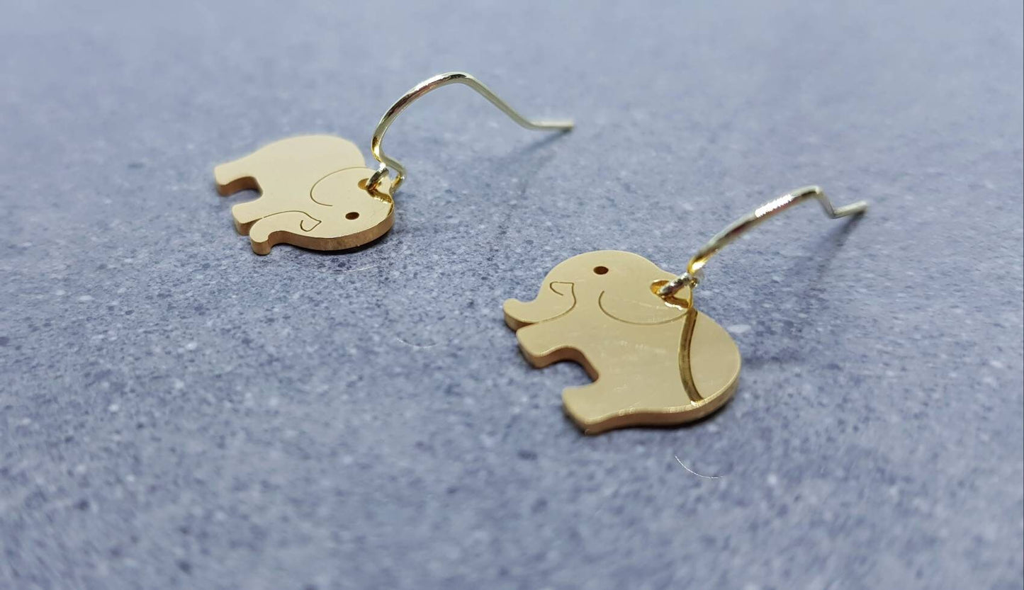 Elephant Earrings