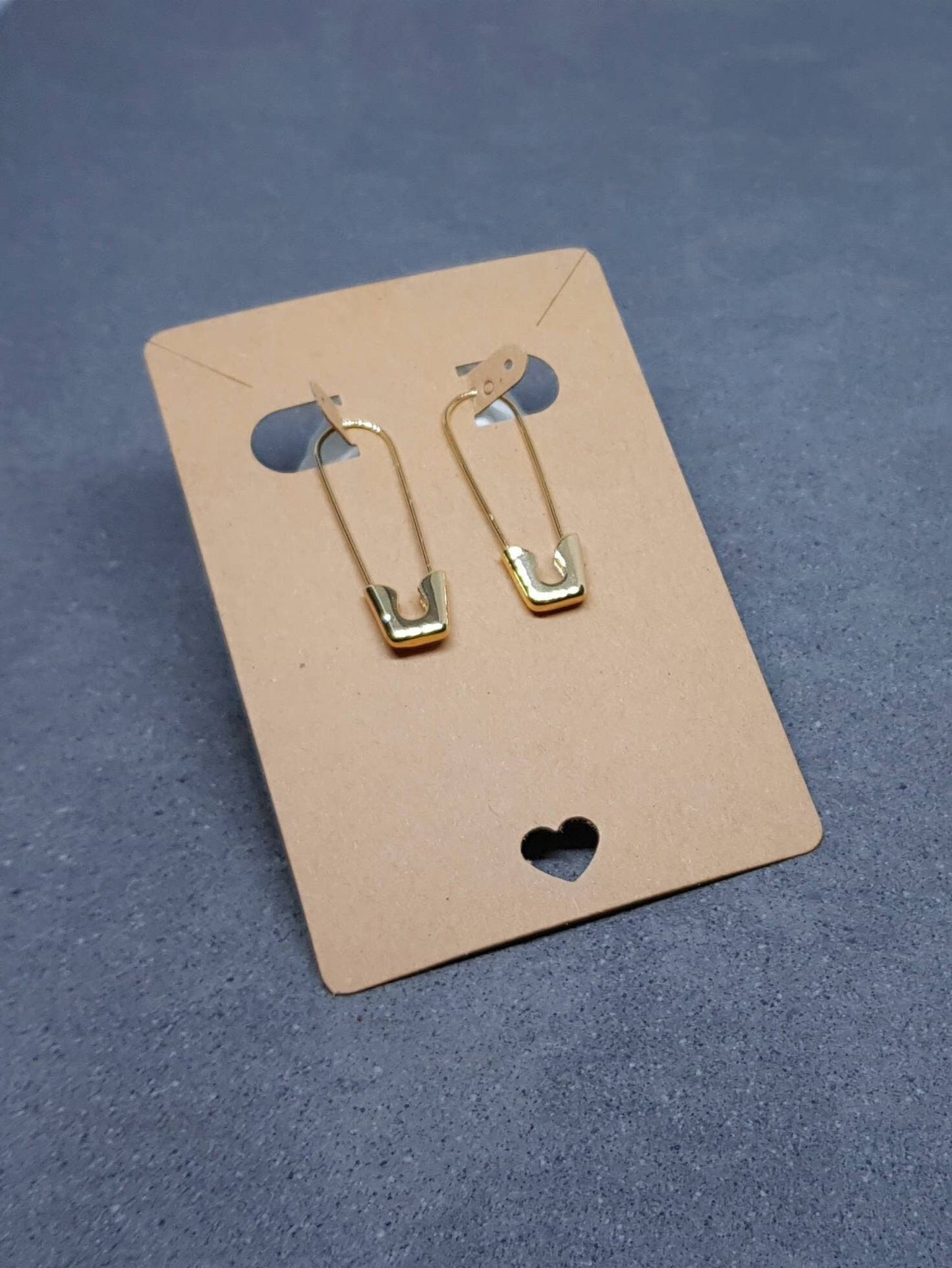 Nickel Free Safety Pin Earrings