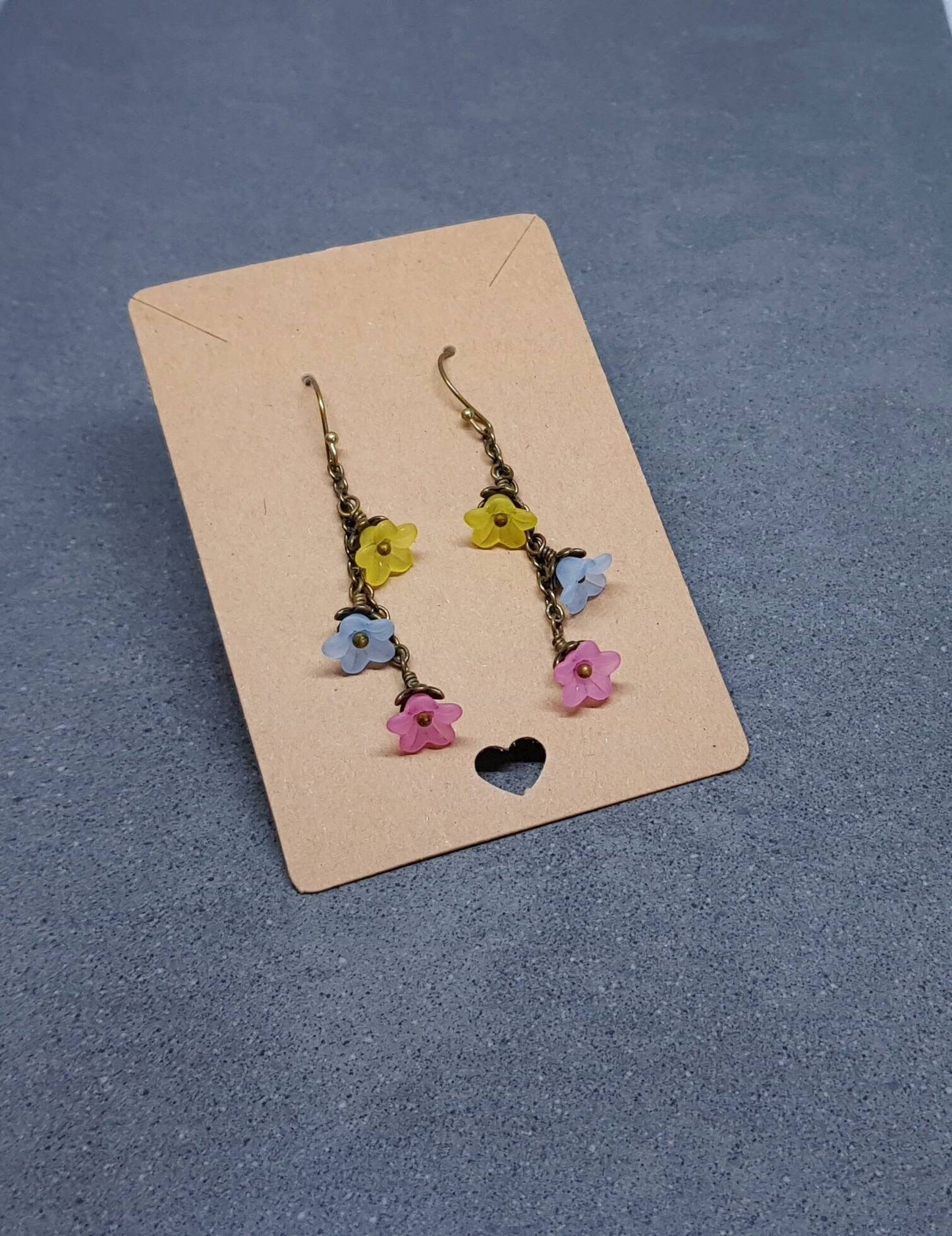 Easter Flower Earrings