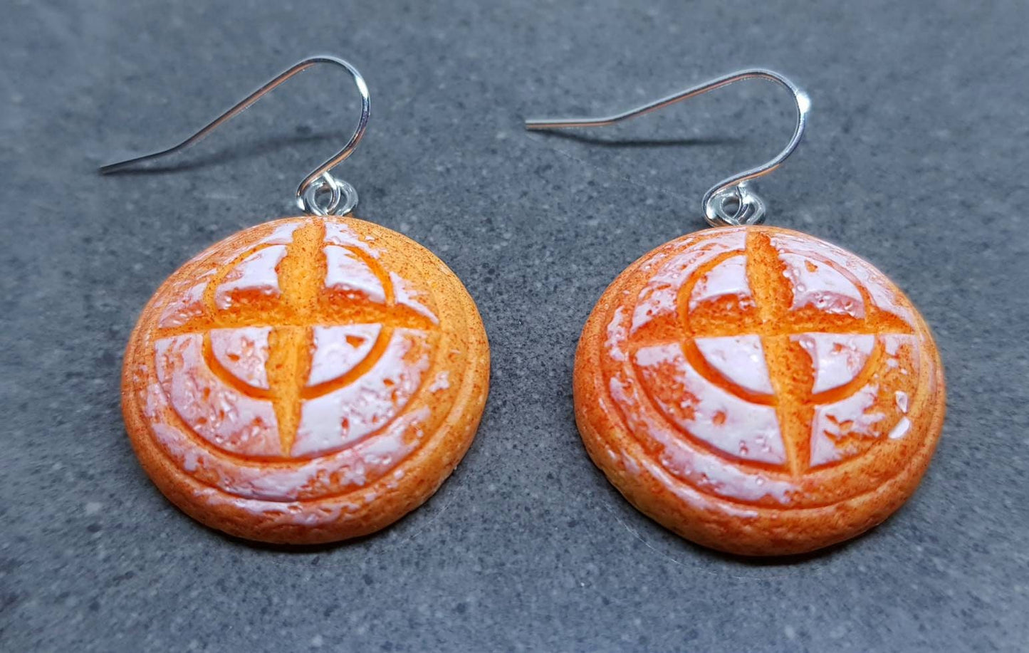 Bread Earrings