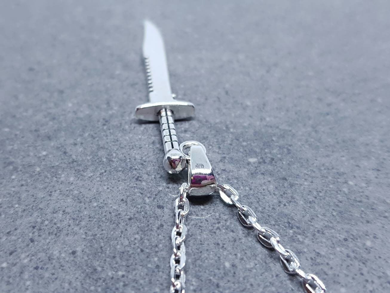 Bowie Knife Necklace