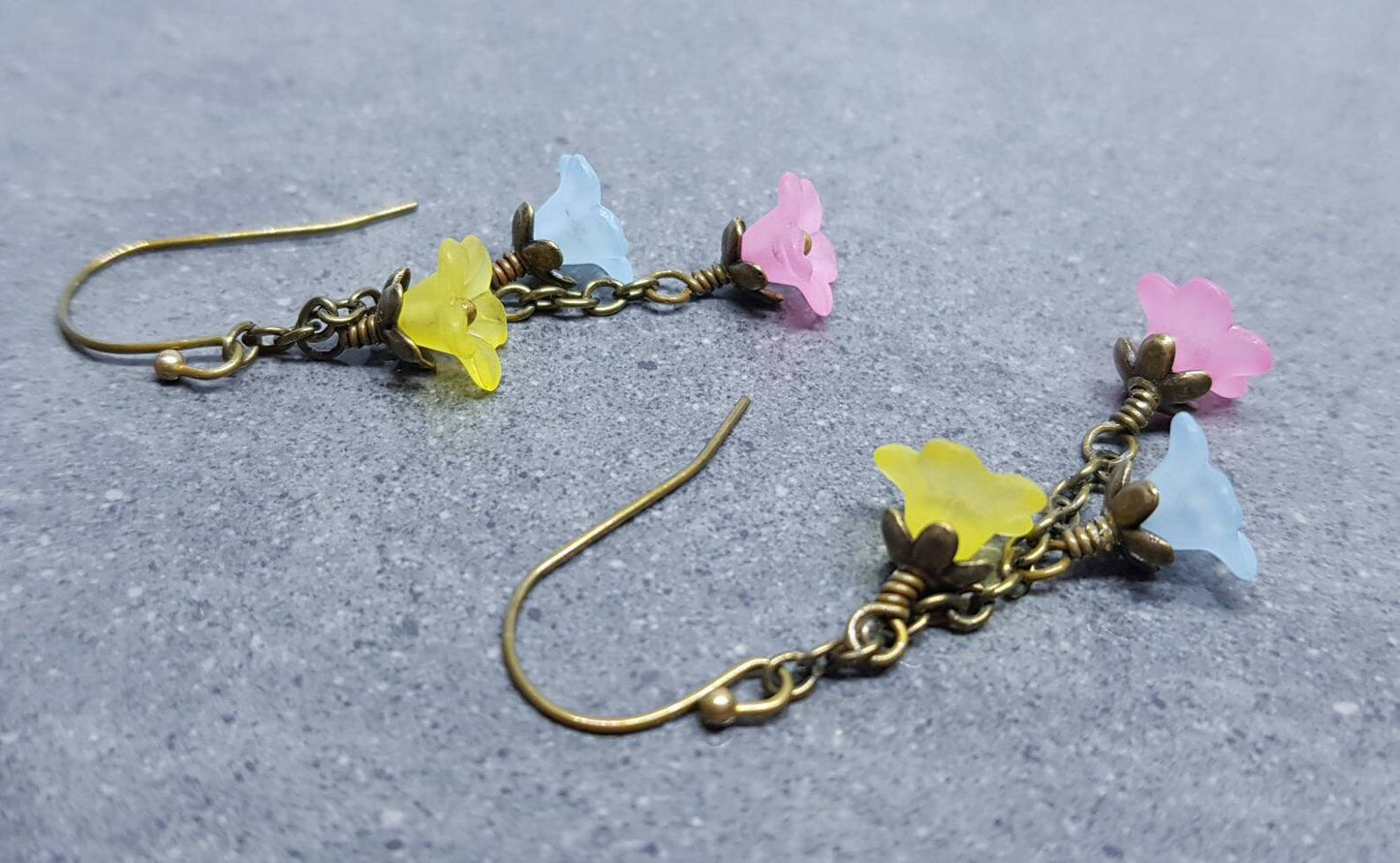 Easter Flower Earrings