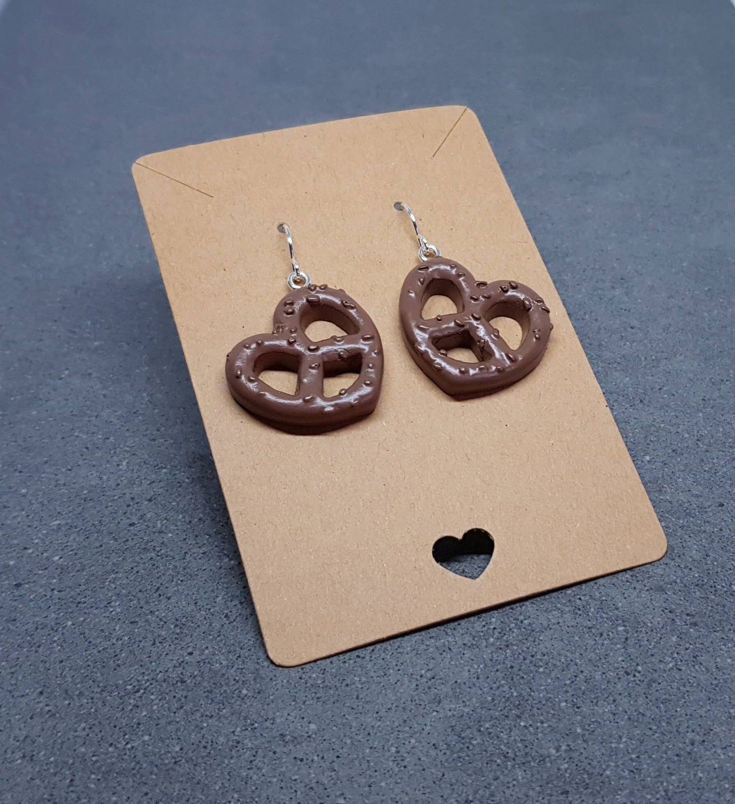 Pretzel Earrings