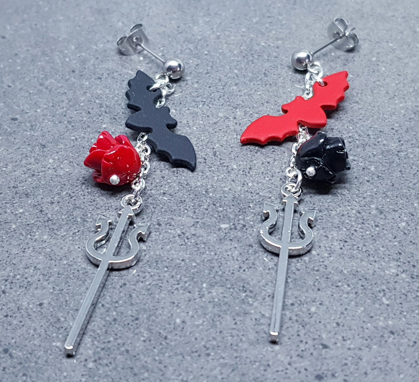 Bat Earrings