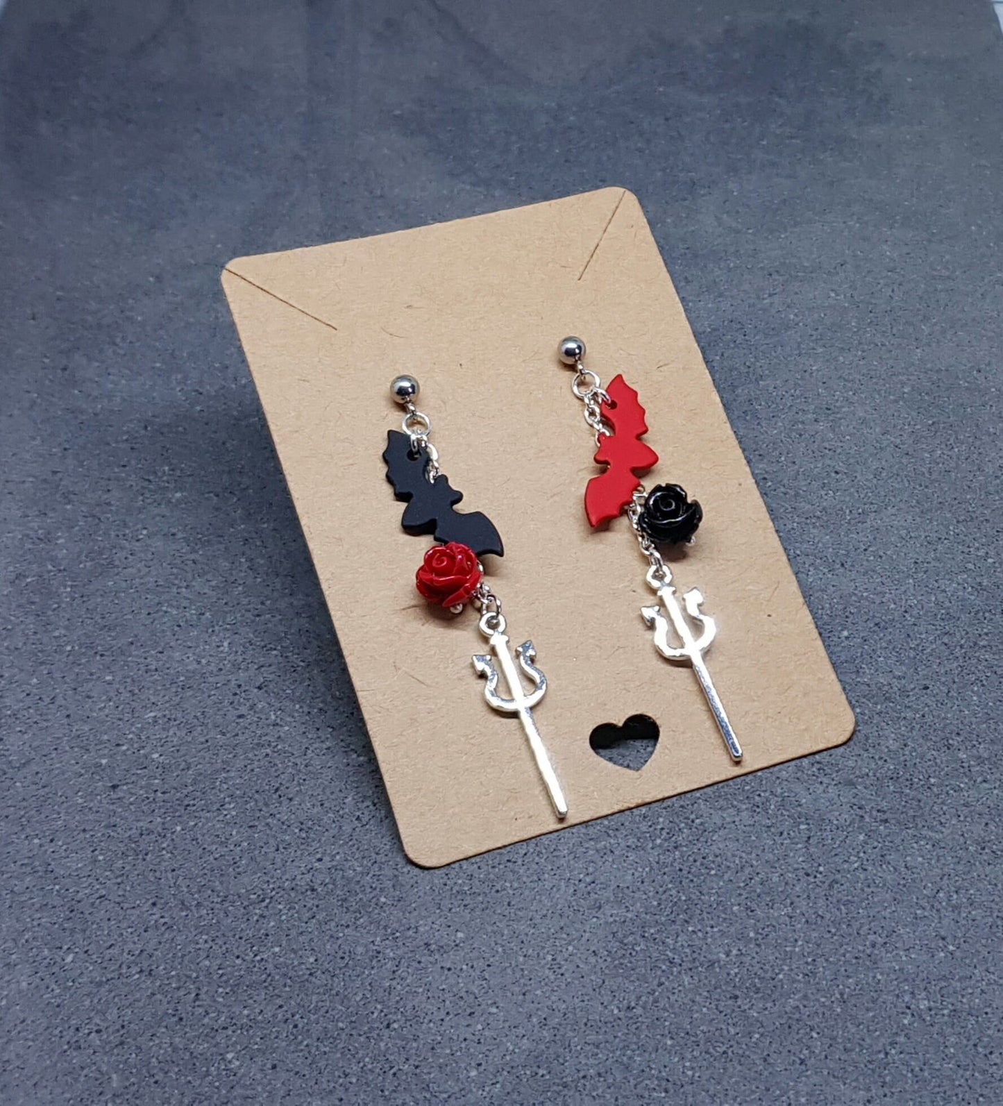 Bat Earrings