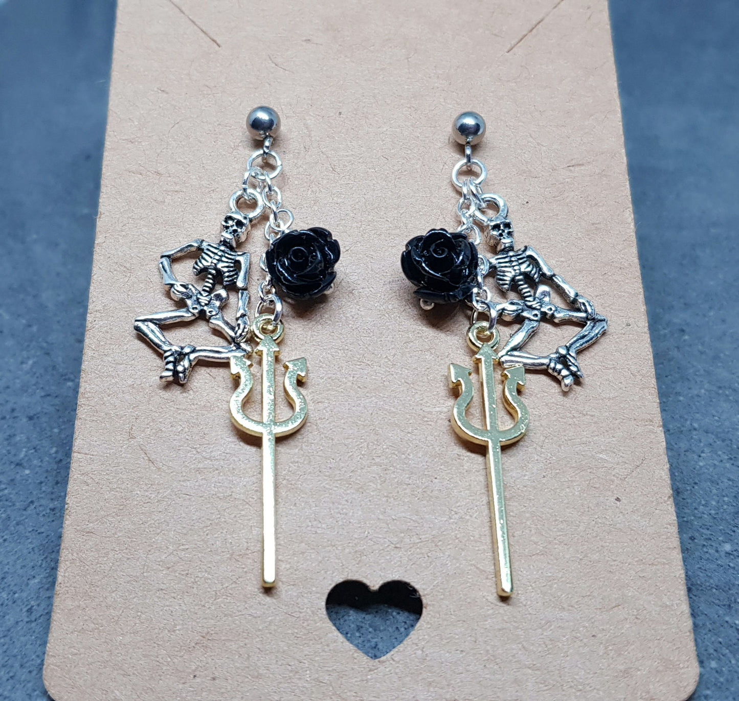 Skeleton Earrings