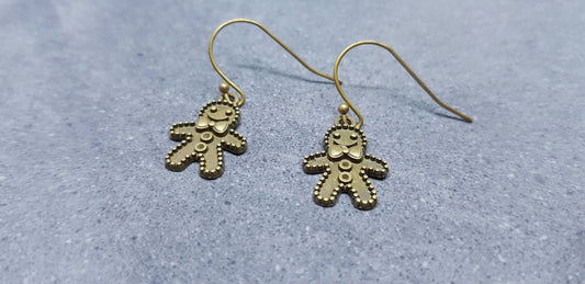 Gingerbread Men Earrings