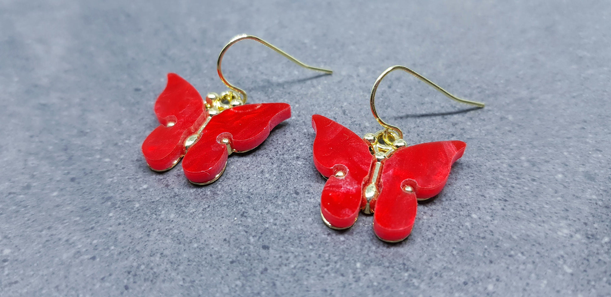 Butterfly Earrings, Hypoallergenic Ear Wires, Butterfly Lover Earrings