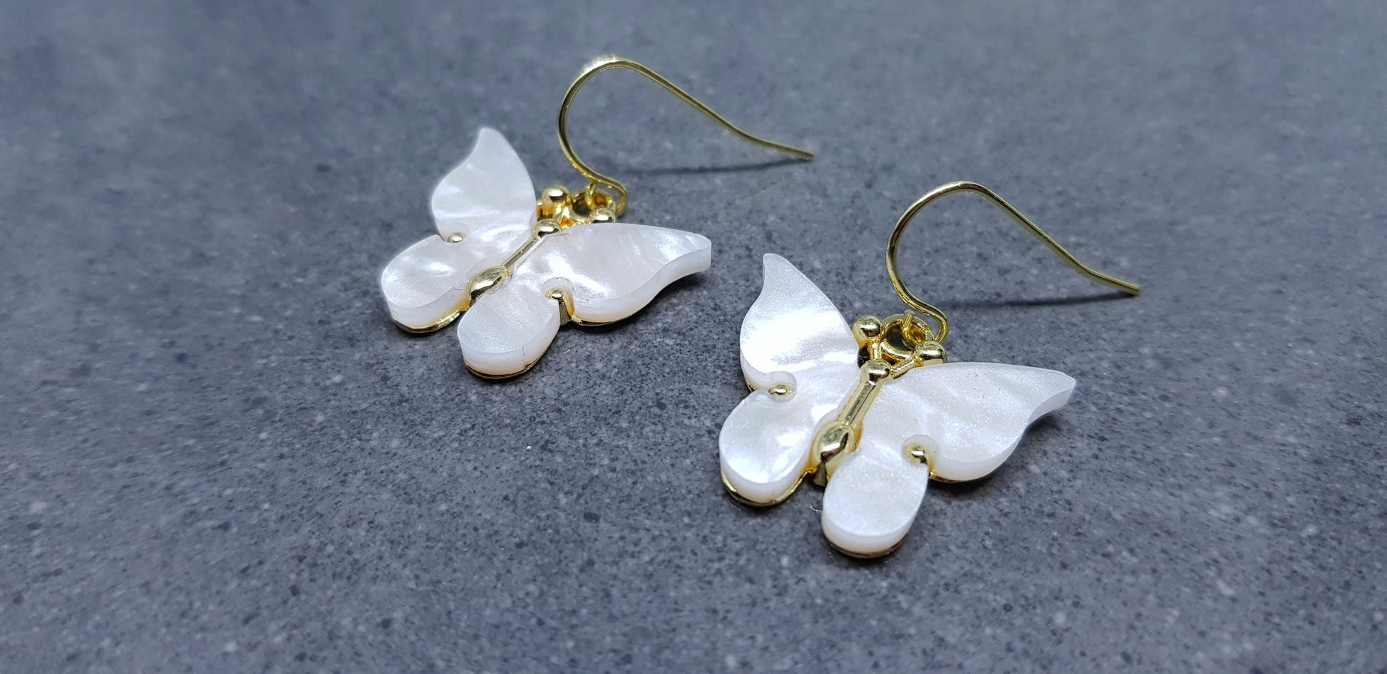 Butterfly Earrings, Hypoallergenic Ear Wires, Butterfly Lover Earrings