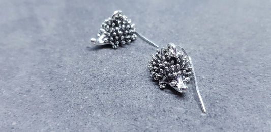 Hedgehog Earrings, Choice of Ear Wires, Hog Earrings, Novelty Earrings, Wildlife Jewellery